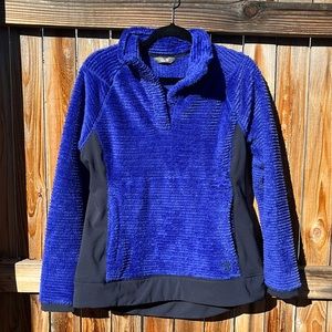 Monkey Polartec Fleece Pullover Jacket by Mountain Hardwear, Blue